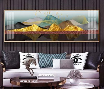 File gốc File tranh hiện đại pha lê gương KF75170 (in ấn) màu sắc trung thực