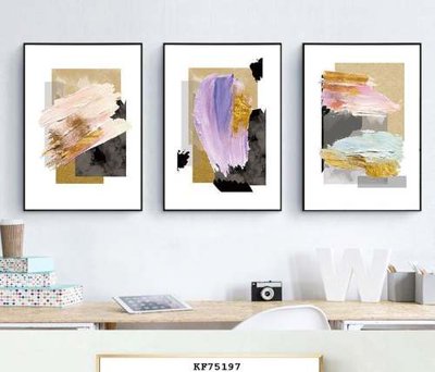 Ảnh gốc file in lụa File tranh hiện đại pha lê gương KF75197 chi tiết