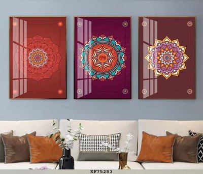 File ảnh File tranh hiện đại pha lê gương KF75283 (gốc) in backdrop sự kiện