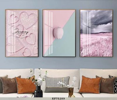 Download file gốc File tranh hiện đại pha lê gương KF75289 (in mica) trong suốt