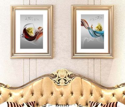 Tải file File tranh hiện đại pha lê gương KF75363 (gốc) in ấn ngay lập tức
