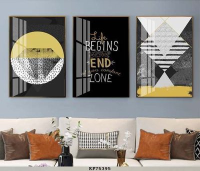 Tải file File tranh hiện đại pha lê gương KF75395 (gốc) chủ đề hoa sen