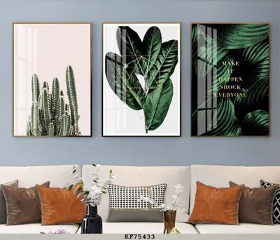 Tải file File tranh hiện đại pha lê gương KF75433 (gốc) chủ đề phong thủy