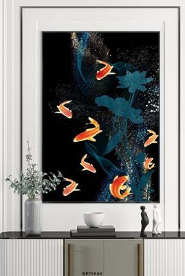 File PSD File tranh hiện đại pha lê gương KF75500 (bản gốc) chất lượng nhất