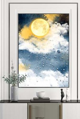 Download file File tranh hiện đại pha lê gương KF75517 (gốc) in mica cao cấp