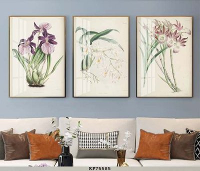 File tranh gốc File tranh hiện đại pha lê gương KF75585 (bản quyền) độc đáo