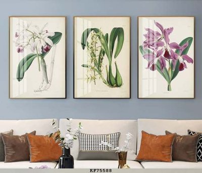 File gốc File tranh hiện đại pha lê gương KF75588 (AI/EPS) cho in ấn