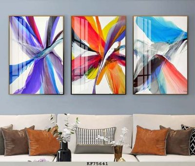 File gốc File tranh hiện đại pha lê gương KF75641 (phong cách) cổ điển