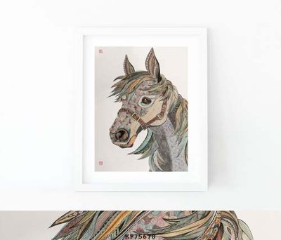 File gốc File tranh hiện đại pha lê gương KF75678 (in lụa) tranh phong thủy