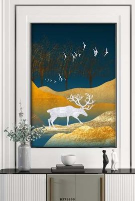 File in ấn File tranh hiện đại pha lê gương KF75699 (bản gốc) từ file gốc