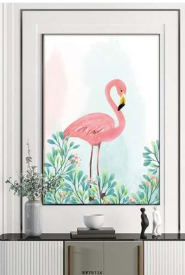 File in lụa File tranh hiện đại pha lê gương KF75716 (chất lượng cao) File tranh hiện đại pha lê gương KF75716