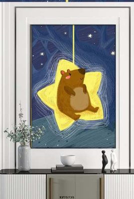 Tải file File tranh hiện đại pha lê gương KF75735 (gốc) làm file in ấn