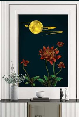 File in trần File tranh hiện đại pha lê gương KF75739 (bản gốc 3D) sống động