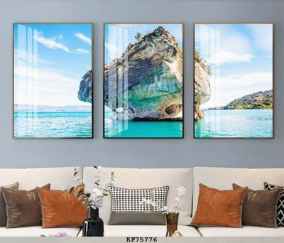 Download file gốc File tranh hiện đại pha lê gương KF75776 (in lụa) cao cấp