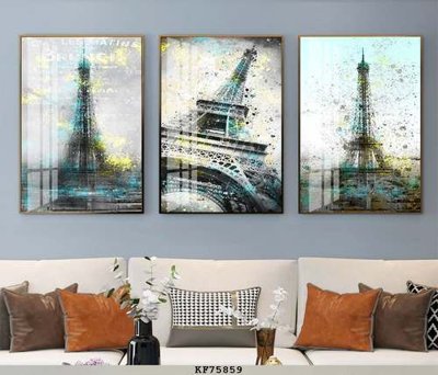 File gốc File tranh hiện đại pha lê gương KF75859 (PNG) chất lượng cao