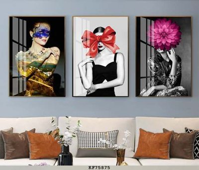 File gốc File tranh hiện đại pha lê gương KF75875 (chủ đề hiện đại) trang trí