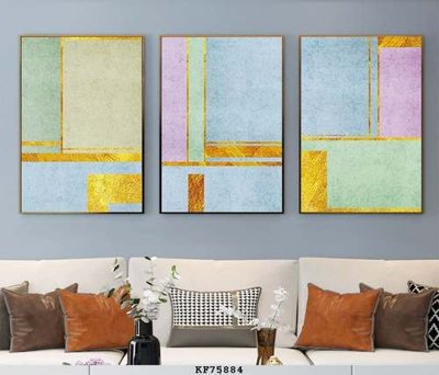 File gốc File tranh hiện đại pha lê gương KF75884 (in lụa) tranh phong thủy