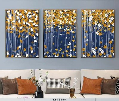 File tranh File tranh hiện đại pha lê gương KF75888 (gốc) chủ đề tĩnh vật