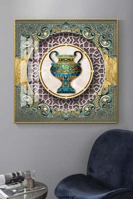 File tranh trang trí File tranh hiện đại pha lê gương KF75924 (file gốc)