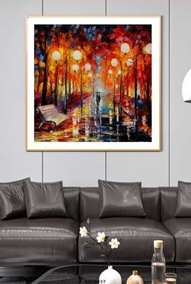 File gốc File tranh hiện đại pha lê gương KF75937 (PNG) không nền chất lượng