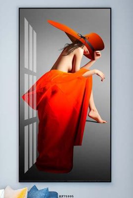 Tải file File tranh hiện đại pha lê gương KF75995 (gốc) in ấn chất lượng