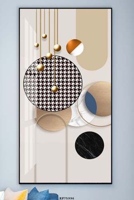 Ảnh gốc File tranh hiện đại pha lê gương KF75996 (siêu chi tiết) để in ấn