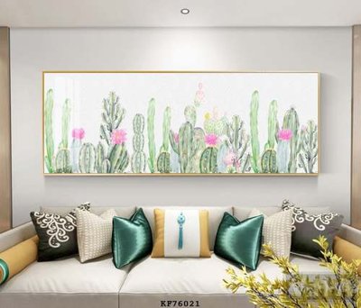 File tranh gốc in trần nhà File tranh hiện đại pha lê gương KF76021 3D