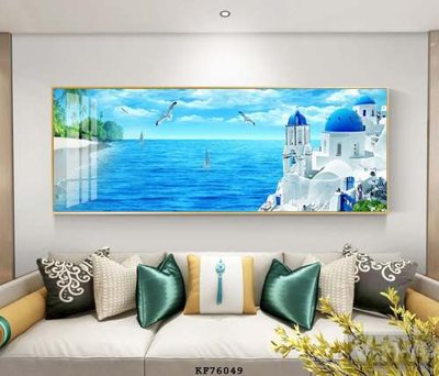 File tranh File tranh hiện đại pha lê gương KF76049 (file gốc) chuẩn màu in