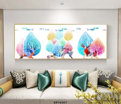 Tải file File tranh hiện đại pha lê gương KF76067 (ảnh gốc) in gạch 3D