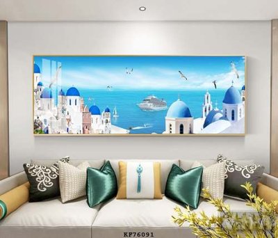 Download file gốc File tranh hiện đại pha lê gương KF76091 (in mica) trang trí