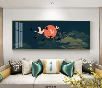 Download file tranh PSD File tranh hiện đại pha lê gương KF76130 để chỉnh sửa