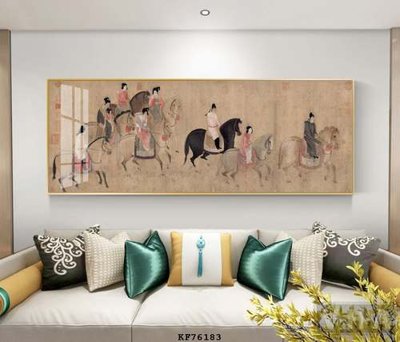 File ảnh File tranh hiện đại pha lê gương KF76183 (gốc) in decal dán tường