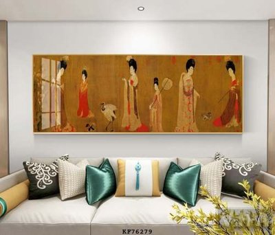 File ảnh File tranh hiện đại pha lê gương KF76279 (gốc) in poster