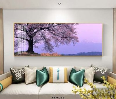 File gốc File tranh hiện đại pha lê gương KF76286 (trang trí) phòng ngủ