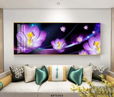 File tranh quảng cáo File tranh hiện đại pha lê gương KF76303 (file gốc) chuyên nghiệp