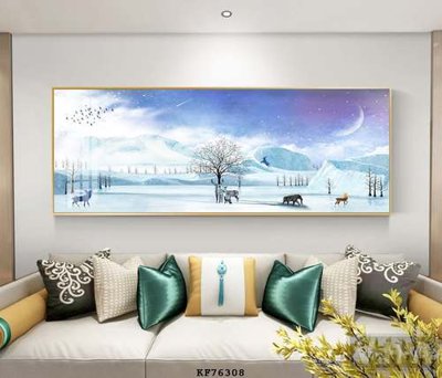 Download file gốc File tranh hiện đại pha lê gương KF76308 (dùng cho in ấn)