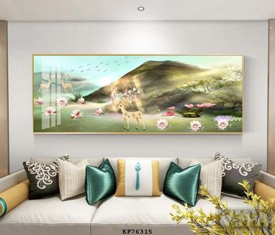 File PSD File tranh hiện đại pha lê gương KF76315 (bản gốc) độ phân giải cao