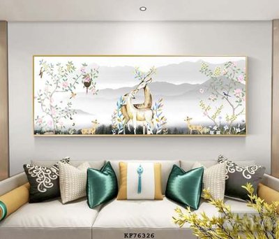 File tranh gốc File tranh hiện đại pha lê gương KF76326 (bản đẹp) độc quyền