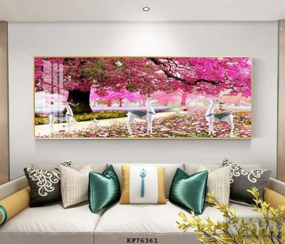 Download file File tranh hiện đại pha lê gương KF76361 (gốc) cho xưởng in