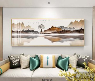 File PSD File tranh hiện đại pha lê gương KF76366 (bản gốc) dễ dàng edit