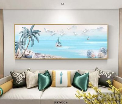 File gốc File tranh hiện đại pha lê gương KF76374 (ảnh chi tiết) để in trần