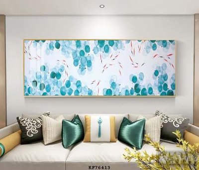 File gốc File tranh hiện đại pha lê gương KF76413 (phong cách) châu Âu