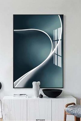 Hình ảnh file gốc File tranh hiện đại pha lê gương KF76489 cho in UV