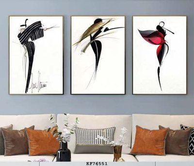 File gốc File tranh hiện đại pha lê gương KF76551 (thiết kế) cho in ấn