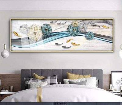 File gốc in ấn File tranh hiện đại pha lê gương KF76590 độ phân giải cao