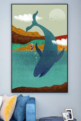 File in trần File tranh hiện đại pha lê gương KF76598 (bản gốc 3D) sống động