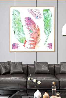 File gốc in ấn File tranh hiện đại pha lê gương KF76668 độ phân giải cao