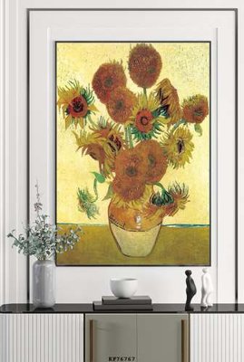 File PSD File tranh hiện đại pha lê gương KF76767 (gốc) cho designer