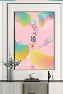 Tải file File tranh hiện đại pha lê gương KF76832 (gốc) in tranh tráng gương