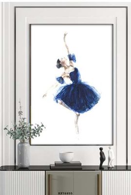 File gốc in ấn File tranh hiện đại pha lê gương KF76855 chất lượng vượt trội